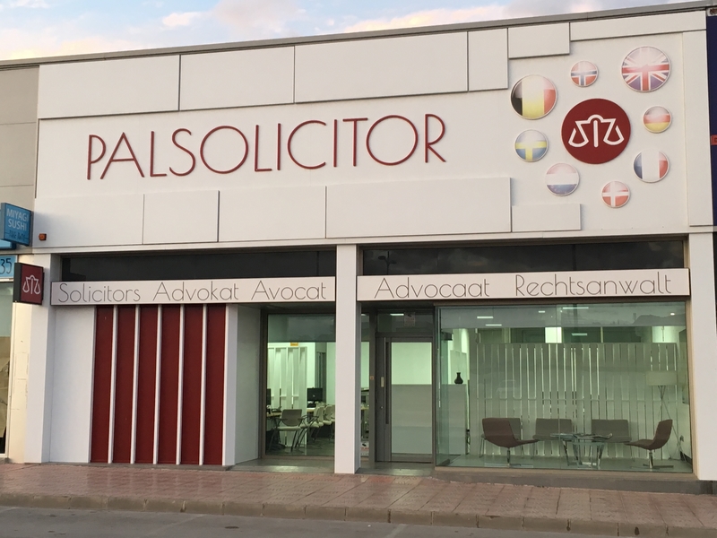 PALS solicitors office in Pto de Mazarrón